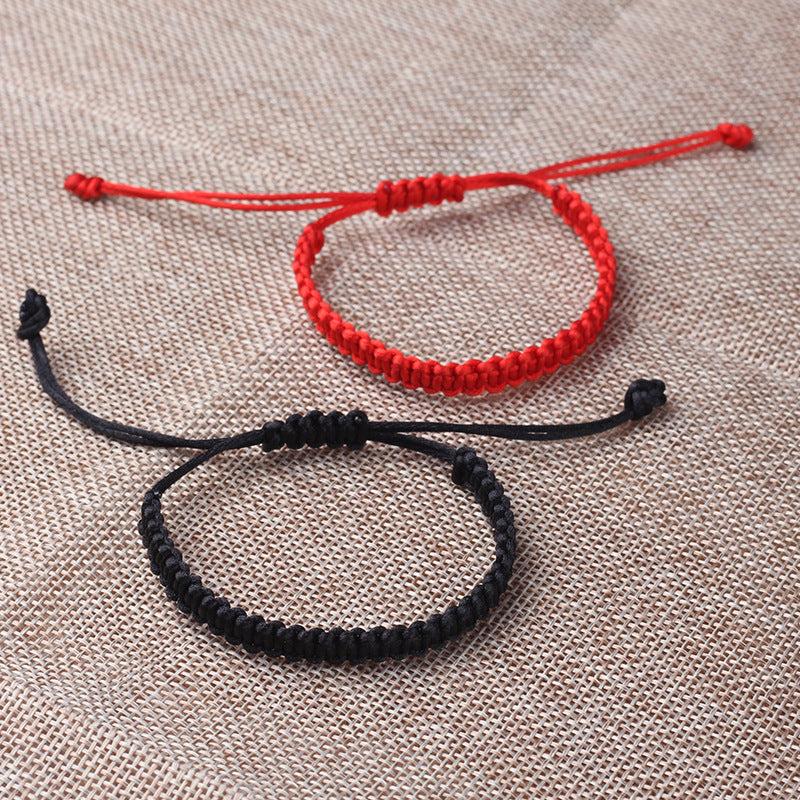 Chinese Red/Black String Bracelet – Eastern Trinkets